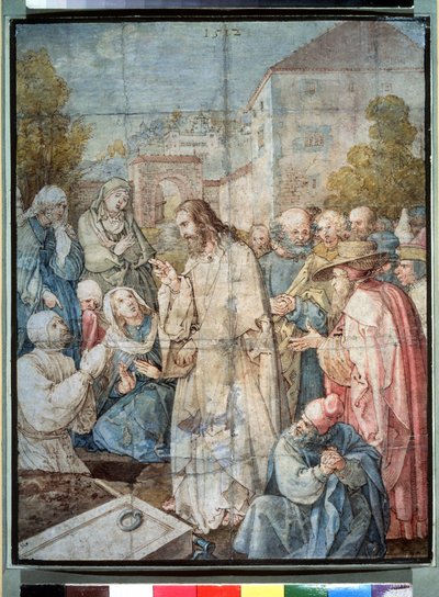 La résurrection de Lazare - Albrecht Dürer