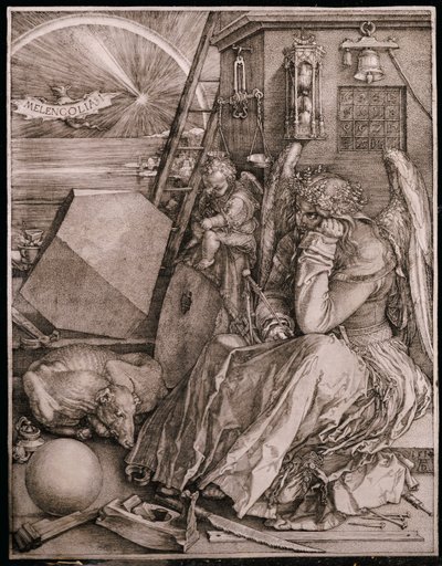 Mélancolie, 1513 - Albrecht Dürer