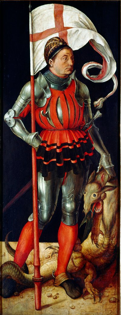 Retable Paumgartner : Saint Georges - Albrecht Dürer
