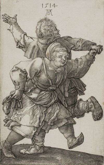 Couple de paysans dansant - Albrecht Dürer