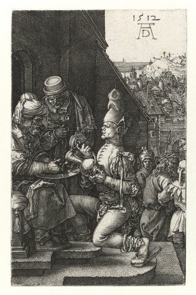 Pilate se lave les mains - Albrecht Dürer