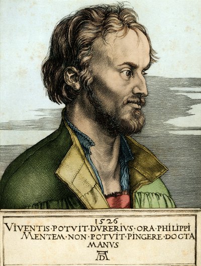 Portrait de Filippo Melantone - Albrecht Dürer