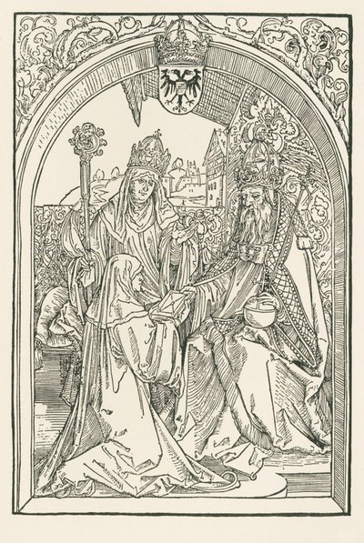 Roswitha, en présence de sa nièce Gerba, l