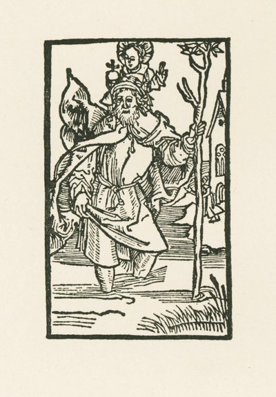 Saint-Christophe - Albrecht Dürer or Duerer