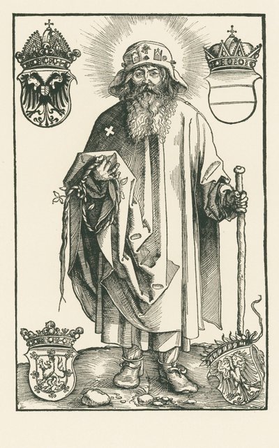 Saint Coloman en tant que pèlerin - Albrecht Dürer or Duerer