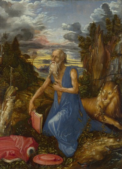 Saint Jérôme dans le désert - Albrecht Dürer