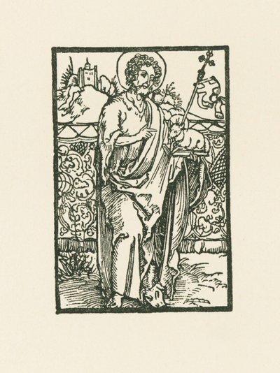 Saint Jean Baptiste - Albrecht Dürer or Duerer