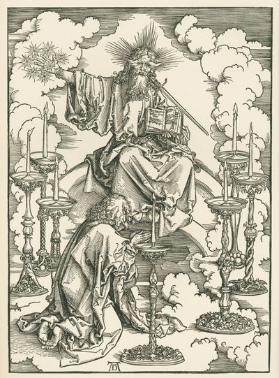 La vision du Christ et des sept chandeliers de saint Jean. L