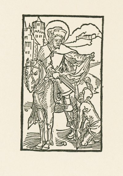 Saint Martin de Tours - Albrecht Dürer or Duerer