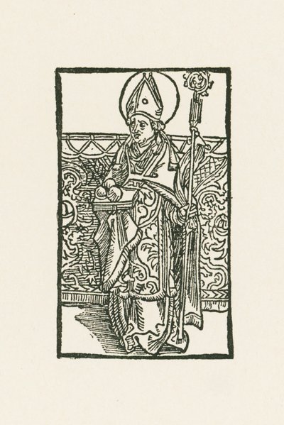 Saint Nicolas - Albrecht Dürer or Duerer