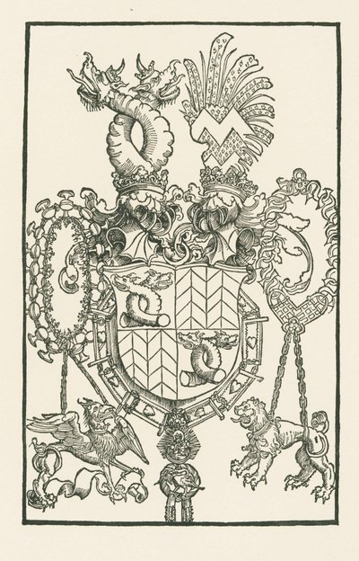 Les armoiries de Florian Waldauf von Waldenstein - Albrecht Dürer or Duerer
