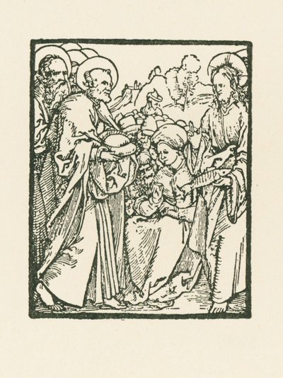 Le repas des cinq mille - Albrecht Dürer or Duerer