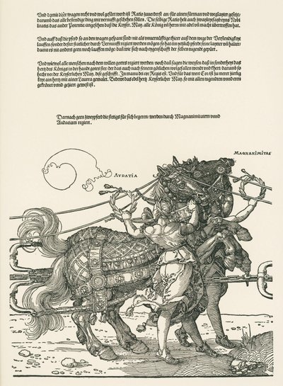 La grande voiture triomphale - Albrecht Dürer or Duerer