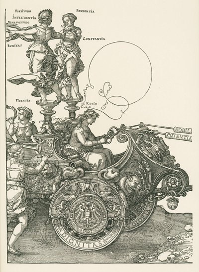 La grande voiture triomphale - Albrecht Dürer or Duerer