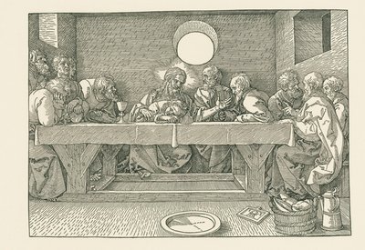 La Cène - Albrecht Dürer or Duerer