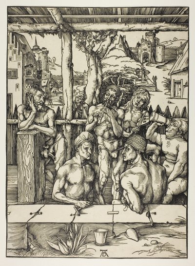Le bain des hommes - Albrecht Dürer