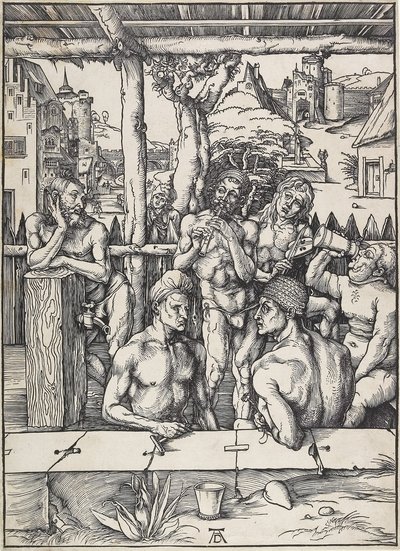 Le Bain des hommes, c. 1496-1497 - Albrecht Dürer
