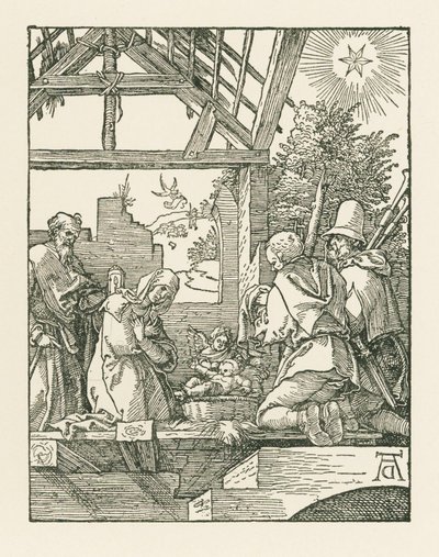 La Nativité, vers 1510 (gravure sur bois) - Albrecht Dürer or Duerer