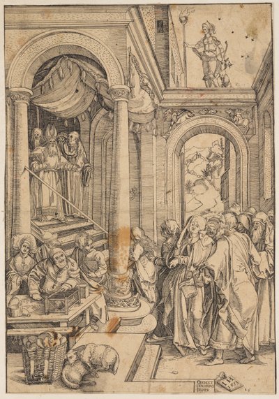 La Présentation de la Vierge au Temple - Albrecht Dürer