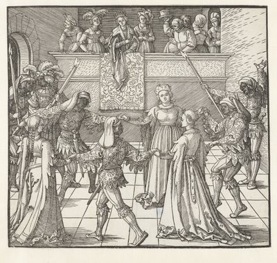 La danse des torches - Albrecht Dürer or Duerer