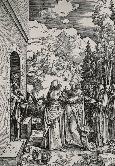 La Visitation - Albrecht Dürer