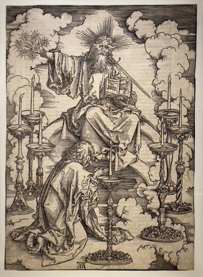 La vision des 7 chandeliers - Albrecht Dürer or Duerer