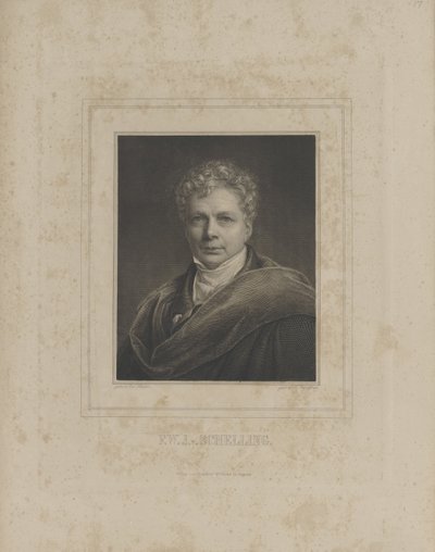 Friedrich Wilhelm Joseph Schelling 1775-1854, c. 1840 - Albrecht Fürchtegott Schultheiss