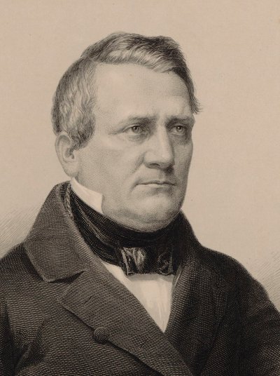 Portrait du compositeur Franz Lachner, 1850 - Albrecht Fürchtegott Schultheiss