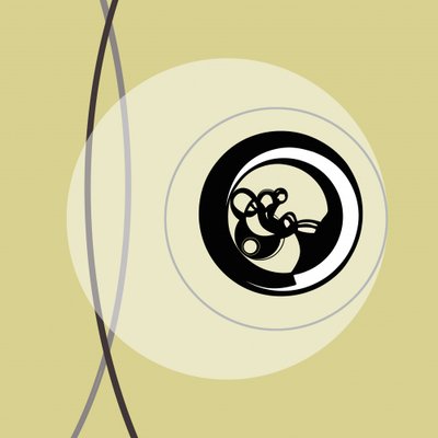 Cercles abstraits tourbillonnants - Alejandra Winkhaus