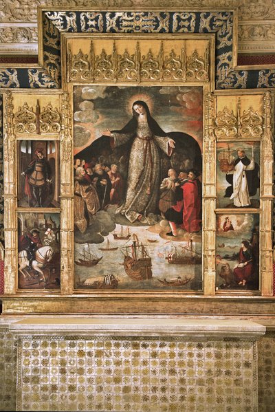 Retable de la Vierge des Navigateurs - Alejo Fernandez