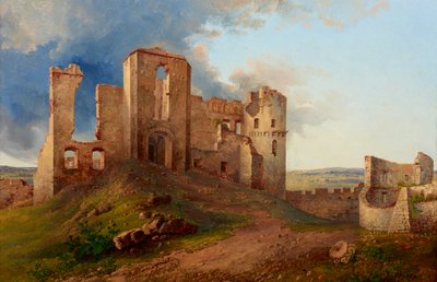 Ruines du château de Tenczyn - Aleksander Płonczyński