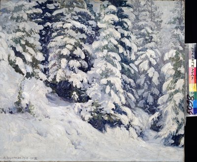 Forêt en hiver - Aleksandr Alekseevich Borisov