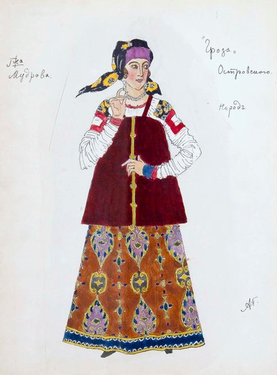 Costume pour la pièce La Tempête d