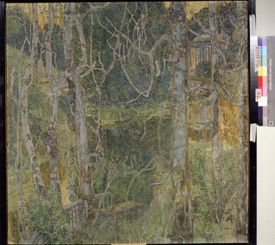 Décor préparatoire pour la tragédie Ville Morte de Gabriele D