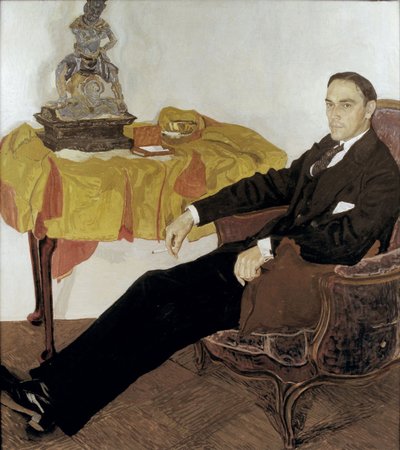 Portrait de Michail Ivanovich Tereshchenko 1886-1956, 1911-1914 - Aleksandr Jakovlevic Golovin