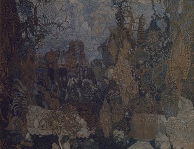 Décor de scène pour le ballet L