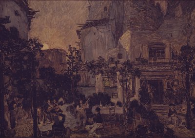Décor de scène pour l