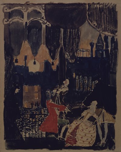 Décor de scène pour l