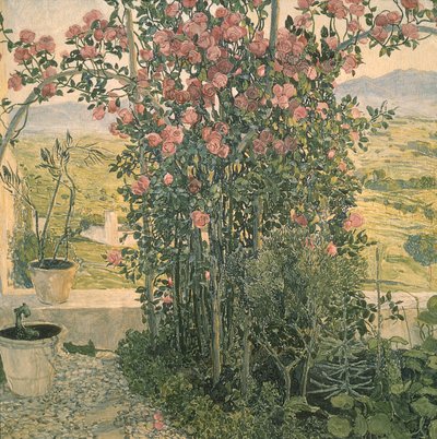 Vallée en Ombrie - Aleksandr Jakovlevic Golovin