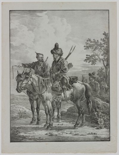 Tartares à Cheval - Aleksandr Orlowski
