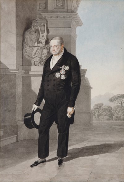 Portrait du roi François Ier des Deux-Siciles 1777-1830, 1825 - Aleksandr Pavlovich Bryullov