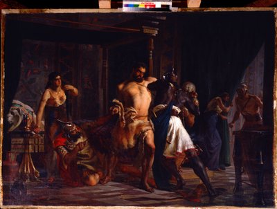 Samson et Dalila - Aleksei Danilovich Kivshenko
