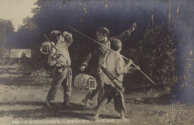 Ennemis des oiseaux, 1887 - Aleksei Ivanovich Korzukhin