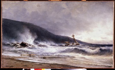 Écume à Cap Martin (France) - Aleksei Petrovich Bogolyubov
