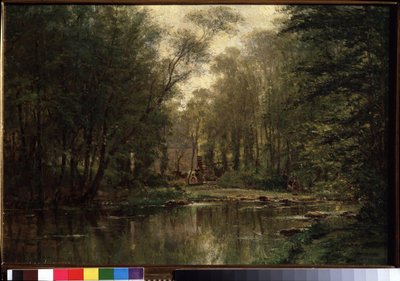 Paysage de La Veules en Normandie - Aleksei Petrovich Bogolyubov