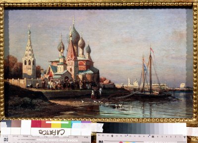 Procession de Pâques à Yaroslav - Aleksei Petrovich Bogolyubov