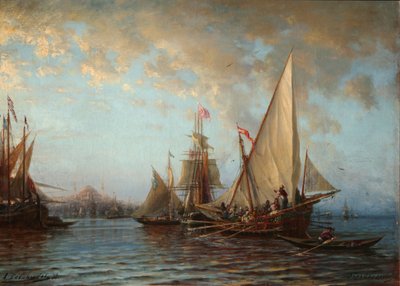 Les Dardanelles, 1873 - Aleksei Petrovich Bogolyubov