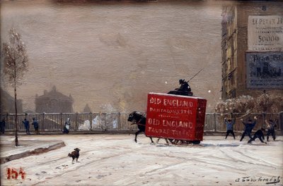 Hiver à Paris - Aleksei Petrovich Bogolyubov