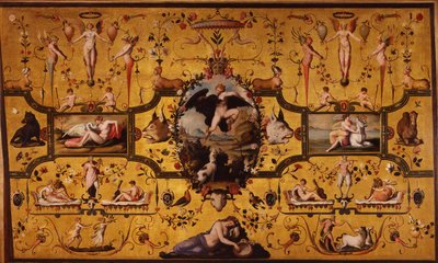Spalliera avec les Amours de Jupiter, 1572 - Alessandro Allori