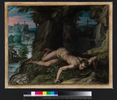La Tentation de Saint Benoît - Alessandro Allori
